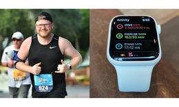Chàng trai lười vận động 'lột xác' ngoạn mục nhờ Apple Watch