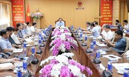 Lãnh đạo Bộ Y tế đôn đốc tiến độ dự án Cơ sở 2 Bệnh viện Bạch Mai và Việt Đức