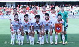 Đội tuyển nữ Việt Nam giảm 1 bậc trên bảng xếp hạng FIFA