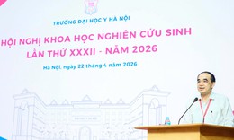 Trường Đại học Y Hà Nội hướng tới mục tiêu 1.000 nghiên cứu sinh gắn với chuẩn mực công bố quốc tế