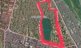 Bản đồ chi tiết các tuyến phố dự kiến cấm xe máy xăng từ 1/7