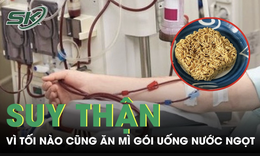 Suy giảm chức năng thận vì tối nào cũng ăn mì gói uống nước ngọt