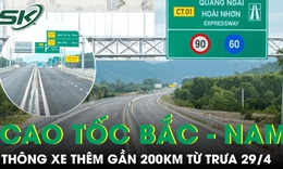 Hôm nay thông xe thêm gần 200km cao tốc Bắc – Nam phía Đông