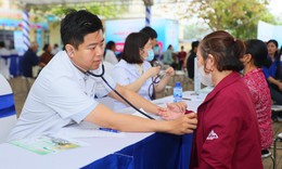 Hơn 10.000 người sẽ được khám sàng lọc miễn phí và tham gia đi bộ nhân Ngày Sức khỏe toàn dân 7/4