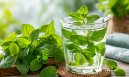5 tác dụng khi uống nước bạc hà