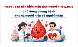 Ngày Toàn dân hiến máu tình nguyện 7/4/2026