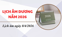 Lịch âm hôm nay 8/4 - Âm lịch 87/4 - Lịch vạn niên ngày 8/4/2026