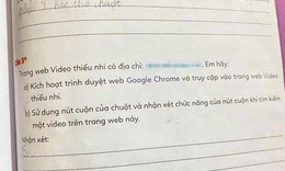 Xác minh vở bài tập Tin học lớp 3 có đường link dẫn đến nội dung không phù hợp