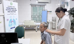 Chỉ hơn 10% bệnh nhân ung thư phổi tại Việt Nam phát hiện bệnh từ giai đoạn sớm