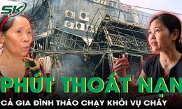 Nhân chứng sống sát vách kể lại giây phút cả nhà thoát nạn trong vụ cháy quán Volume Club 