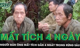 Vỡ òa khoảnh khắc tìm thấy người đàn ông hái thảo dược mất tích gần 4 ngày trong rừng sâu