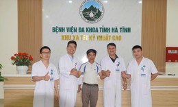 Bệnh viện Đa khoa Hà Tĩnh điều trị thành công cho bệnh nhân ung thư trực tràng di căn gan giai đoạn 4