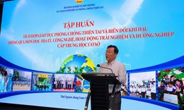 Tích hợp kiến thức phòng chống thiên tai vào các môn học bậc THCS