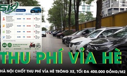 Hà Nội ‘chốt’ thu tới 400.000 đồng/m²/tháng phí trông giữ xe vỉa hè, lòng đường