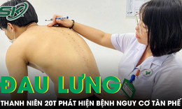 Tưởng đau lưng do tập gym, nam thanh niên 20 tuổi phát hiện mắc bệnh nguy cơ gây tàn phế