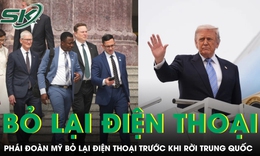 Phái đoàn Mỹ bỏ lại toàn bộ điện thoại trước khi rời Trung Quốc