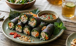 5 món ăn ngon đẹp da, chống lão hóa từ lá tía tô