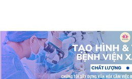 20 năm khoa Phẫu thuật tạo hình, Bệnh viện Xanh Pôn: Chữa lành khuyết hổng, rẽ hướng hàng vạn cuộc đời khiếm khuyết