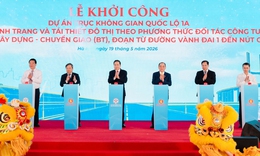 Khởi công dự án mở rộng Quốc lộ 1A qua Hà Nội với tổng vốn gần 162.000 tỷ đồng