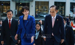 Thủ tướng Nhật Bản phát biểu chính sách tại Đại học Quốc gia Hà Nội