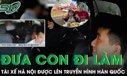 Đưa con gái 5 tuổi đi làm cùng, tài xế Hà Nội bất ngờ được lên truyền hình Hàn Quốc