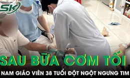 Nam giáo viên 38 tuổi đột ngột ngưng tim sau bữa cơm tối vì chủ quan với tăng huyết áp