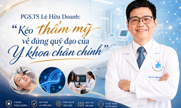 PGS.TS Lê Hữu Doanh: ‘Kéo thẩm mỹ về đúng quỹ đạo của Y khoa chân chính’