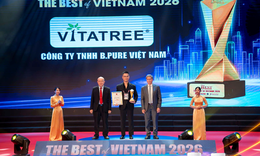 Vitatree lọt 'Top 10 Thương hiệu tốt nhất Việt Nam 2026' với chất lượng chuẩn Úc