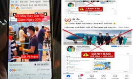 Cảnh báo lừa đảo bán vé máy bay giá rẻ dịp hè