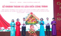 Hà Nội khánh thành trường THCS định hướng chất lượng cao
