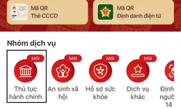 Chi tiết các thủ tục hành chính người dân có thể làm trên VNeID