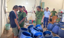 Phát hiện cơ sở sản xuất giá đỗ sử dụng chất cấm ở Hải Phòng