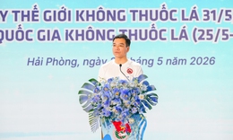 Thanh niên phải là lực lượng tiên phong đẩy lùi thuốc lá và các sản phẩm chứa nicotine