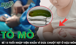 Tò mò nhét dưa chuột vào hậu môn, bé 13 tuổi nhập viện khẩn
