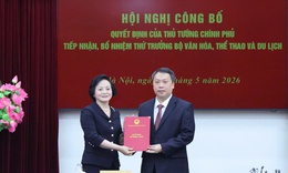 Trao quyết định tiếp nhận, bổ nhiệm ông Nguyễn Huy Dũng giữ chức Thứ trưởng Bộ VHTT&amp;DL