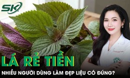 Loại lá rẻ tiền nhiều người dùng để làm đẹp, bác sĩ da liễu nói gì?