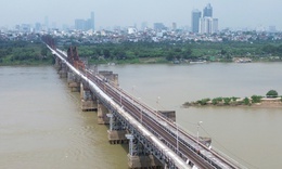 Giao thông trên cầu Long Biên sắp được lưu thông