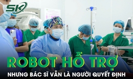 Robot hỗ trợ mổ cột sống, công nghệ hiện đại nhưng bác sĩ vẫn là người quyết định