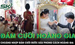 Choáng ngợp trước đám cưới rước dâu phong cách hoàng gia ‘có 1 không 2’