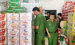 Công an truy xét nhóm trộm lấy 200 thùng bia, nước ngọt mang đi tiêu thụ