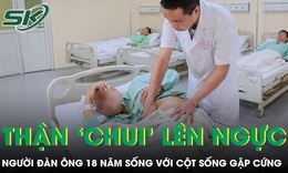 Ca tán sỏi nghẹt thở cho người đàn ông có thận 'chui' lên ngực 