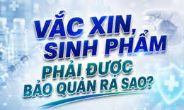 Vắc xin sinh phẩm được bảo quản ra sao?