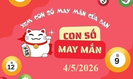 Con số may mắn hôm nay 4/5 - số tài lộc 12 con giáp theo năm sinh
