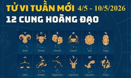Tử vi tuần mới 12 cung hoàng đạo 4/5 - 10/5: Cự Giải nhẹ nhàng, Kim Ngưu tiến triển