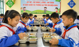 Phối hợp liên ngành tổ chức bữa ăn học đường tỉnh Điện Biên