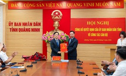 Quảng Ninh bổ nhiệm hàng loạt cán bộ chủ chốt: Ông Bùi Mạnh Hùng giữ chức Giám đốc Sở Y tế