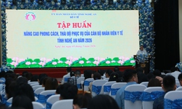 Y tế Nghệ An đổi mới phong cách phục vụ, lấy người bệnh làm trung tâm