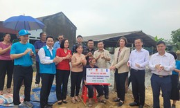 Hỗ trợ người dân Thái Nguyên ổn định cuộc sống sau thiên tai