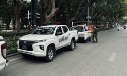 Công viên Lê Nin nhếch nhác, lộn xộn kéo dài, phường Ba Đình ra quân chấn chỉnh