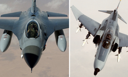 Tiêm kích F-4 Iran giao chiến F-16 Mỹ trong không phận Saudi Arabia